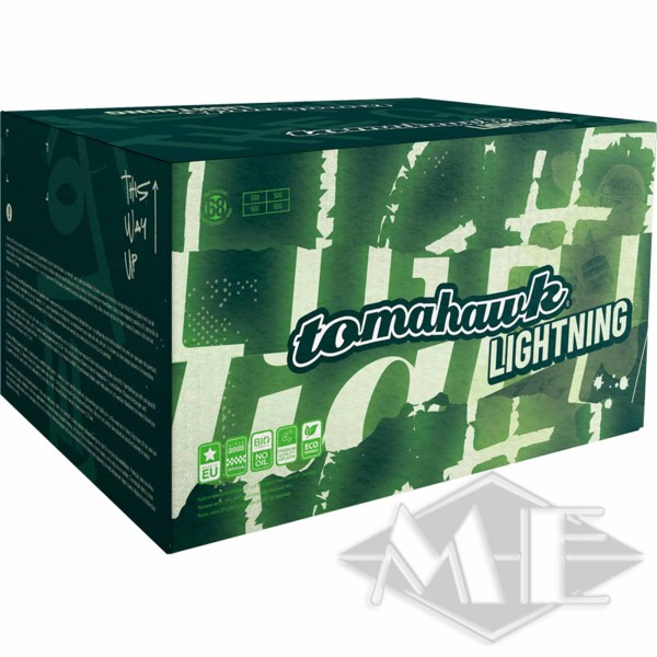 Tomahawk "Lightning" Paintballs, 2000er Kiste