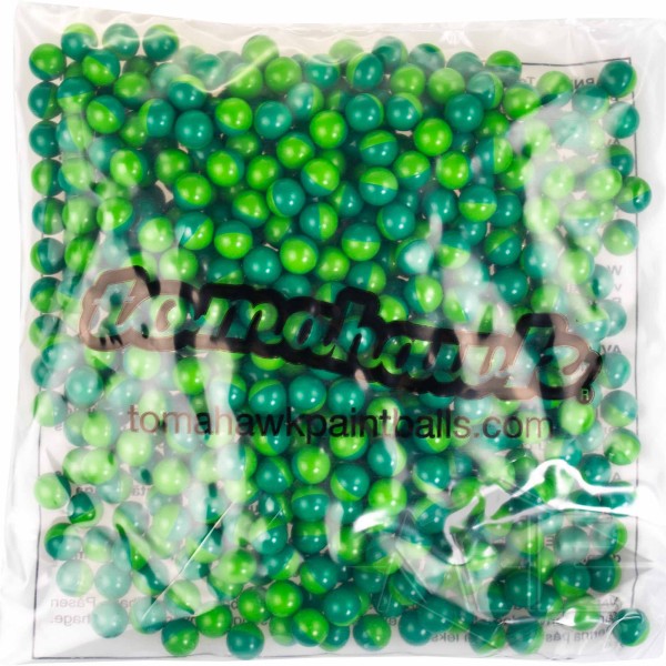 Tomahawk cal.50 "Fifty Classic" Paintballs, 500er Beutel