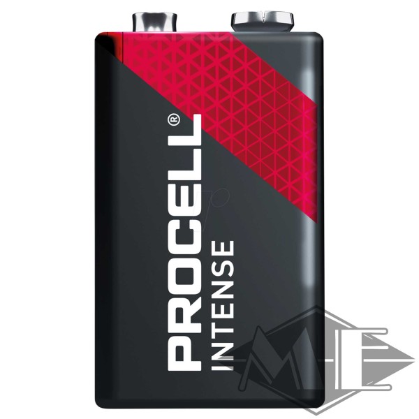 9V Duracell Procell Intense 9V Block Batterie