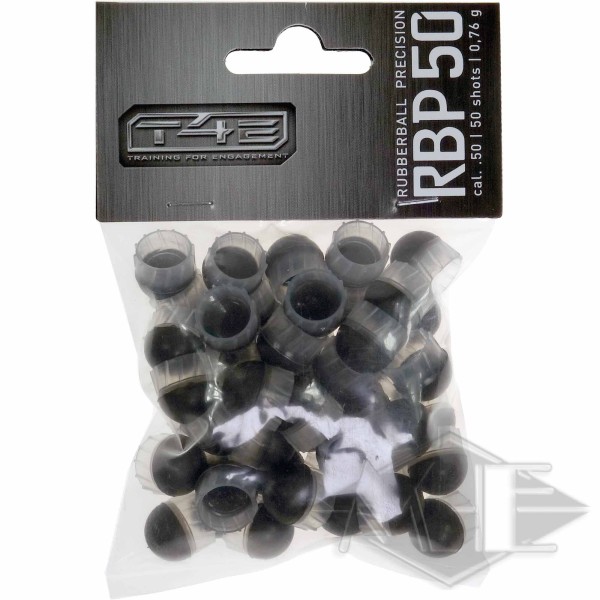 Umarex cal.50 Reballs "T4E RUB 50 Precision Rubberballs", 50 Stück