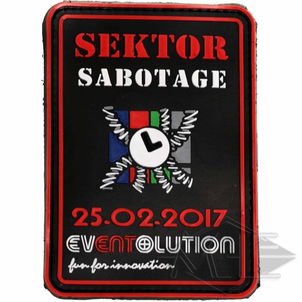 Klettabzeichen "Sektor Sabotage" 2017