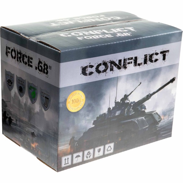 Conflict "Force .68" MagFed Paintballs, 1.000er Kiste