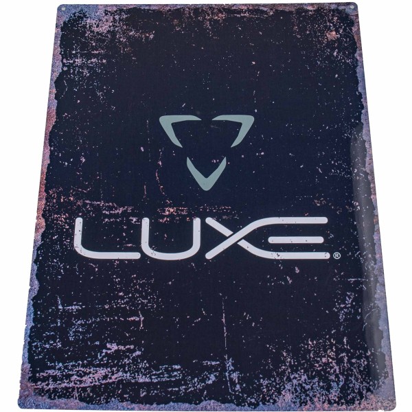 GOG Metall Werbeschild "Luxe"