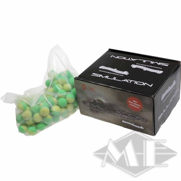 Tomahawk "Simulation" Powder Balls, 100er Kiste