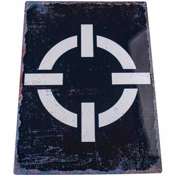 GOG Metall Werbeschild "Crosshair"