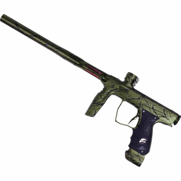 HK Army "Shocker AMP" Markierer, Combat Splash (oliv / schwarz)