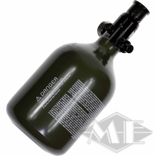 0,4L/26ci Alu Flasche mit 200bar Regulator "Standard"