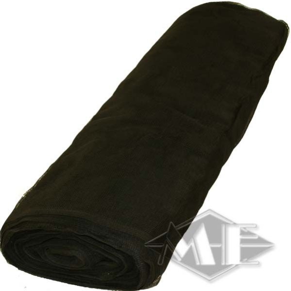 Paintballnetz, 3 Meter x 90 Meter, schwarz