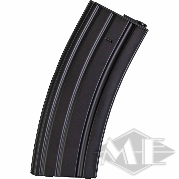 Pirate Arms Aisoft Magazin für M4 Modelle HiCap 450rds BLK