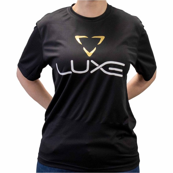 DLX LUXE Drytech-Shirt "schwarz"