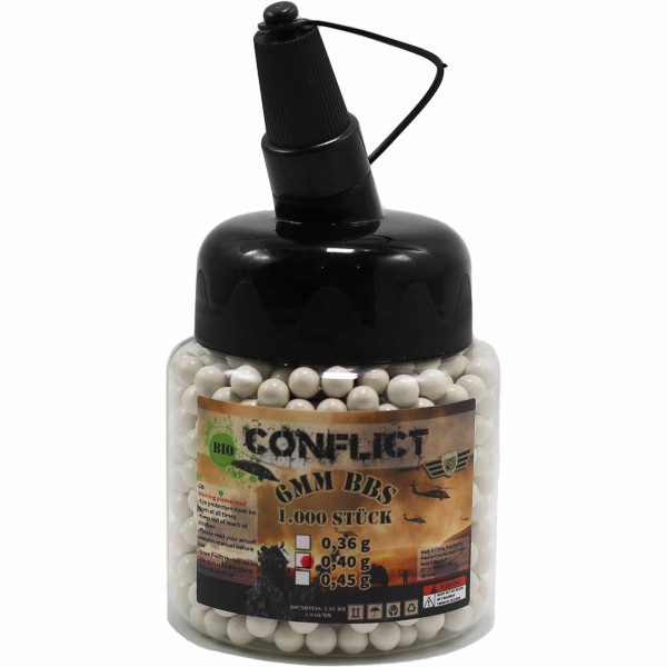 CONFLICT BIO BBs 6mm 0,40g 1.000 Stück Flasche