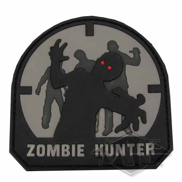 Klettabzeichen "Zombie Hunter"