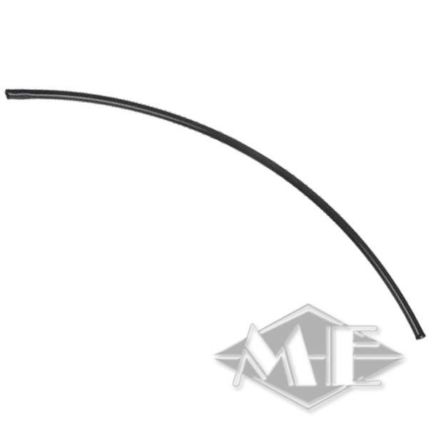 6,3 mm Macroline Schlauch, schwarz, pro 30 cm