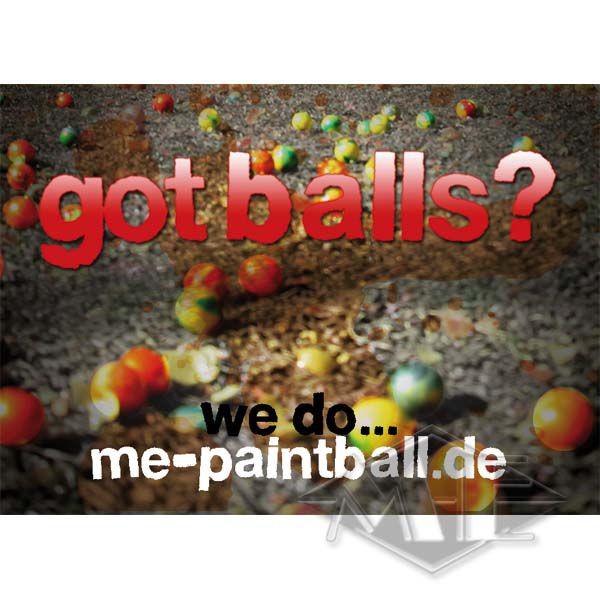 ME Aufkleber "Got Balls?"